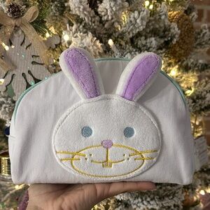 Bulgari Bunny Kids Pouch - White and Lavender